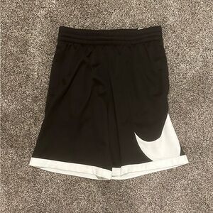 Nike Black and White Athletic Shorts